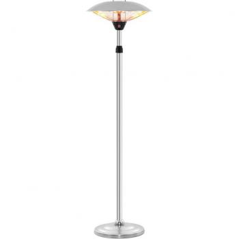Calefactor de Pie Trotec IRS 2020 - Potencia 2000W, diseño moderno, calefacción por radiación infrarroja
