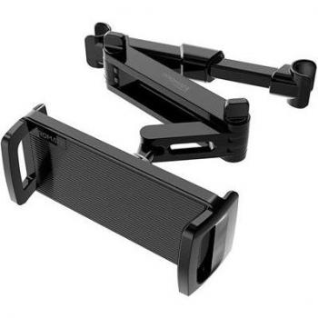 Soporte Universal para Tablet/Smartphone en Coche Promate TripMount - Reposacabezas Anti-vibración hasta 11