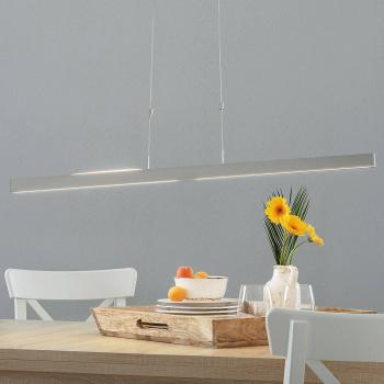 Lámpara Colgante LED Linn con Sensor de Gestos Níquel Mate 95 cm