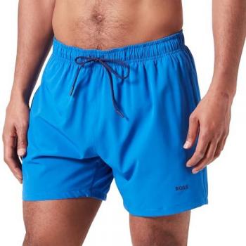 Boss Orange Tio Men's Swim Shorts - Medium Blue - Size Medium
