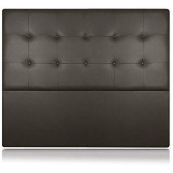Cabecero Atenea Tapizado en Polipiel Marrón 160x120cm de SonnoMattress