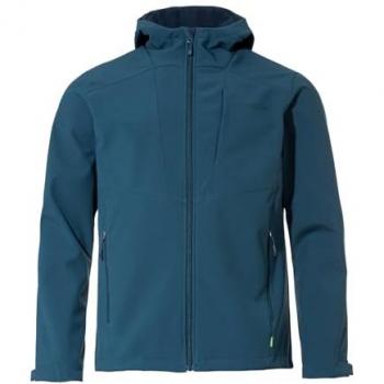Vaude Men's Cyclone Hooded Functional Jacket - Blue - Large