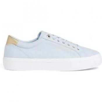 Tommy Hilfiger Women's Essential Vulc Blue Sneakers Size 10 US