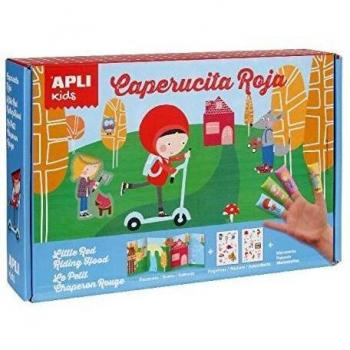 Caperucita Roja escenario + pegatina