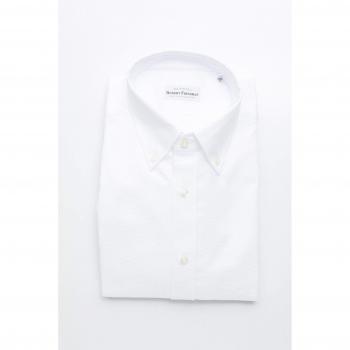 Robert Friedman White Cotton Shirt - S