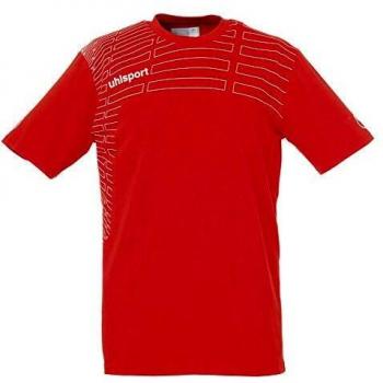 uhlsport Match Camiseta De Entrenamiento Hombre, Rojo/Blanco, XXXL