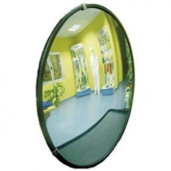 Espejo Convexo Interior 45cm con Soporte de Pared Incluido, Ángulo de Visión 130°, Ideal para Aparcamientos o Supermercados