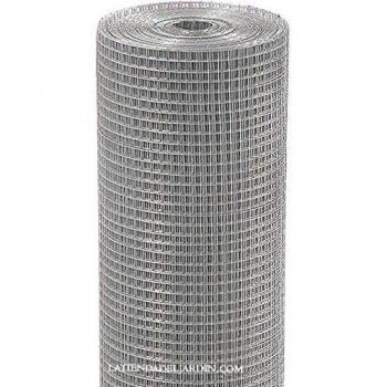 Malla Galvanizada Electrosoldada 0,60 x 25 Metros para Vallas y Recintos de Animales