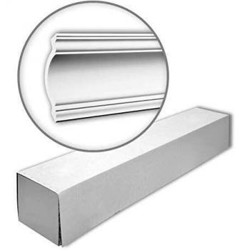 Caja de 8 piezas de Cornisa de Poliestireno, 16 m, Profhome Decor