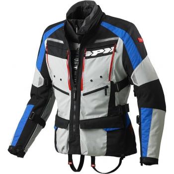 SPIDI 4SEASON CHAQUETA 3 CAPAS-NEGRO AZUL CLARO-TG. M