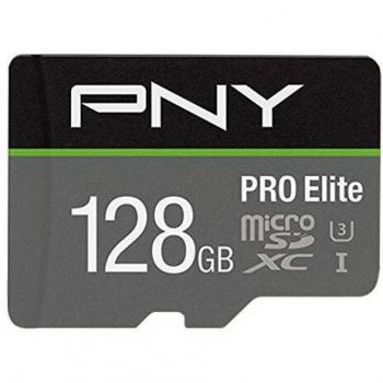 PNY Pro Elite 128GB microSDXC UHS-I U3 Class 10 P-SDU128V31100PRO-GE