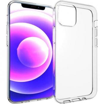 Funda Suave Transparente para iPhone 13 Mini - Protección Duradera de TPU
