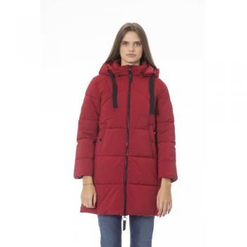 Baldinini Trend Red Polyester Jacket & Coat - L