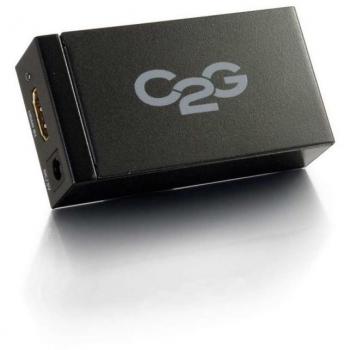C2G 81698 adaptador de cable HDMI DisplayPort Negro
