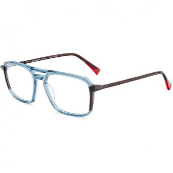 Etnia Barcelona Big Texan Men's Eyeglasses - Blue Frame, Size 54, with Prescription and Blue Light Block Options