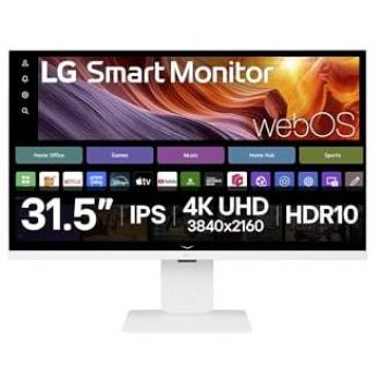 Monitor LG Smart 32 4K UHD IPS Blanco, 60Hz, HDR10, 5ms, WebOS