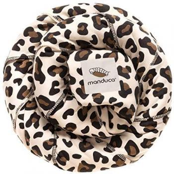 Fular Portabebés Manduca Sling Edición Limitada Leo - Bandolera Elástica de Algodón Orgánico GOTS (3,5-15kg)
