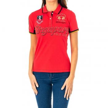 La Martina Polo 2WP126-06030 para mujer, manga corta