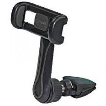 muvit Soporte Coche Universal Salida del Aire rotativo 360. hasta 5.7 Negro