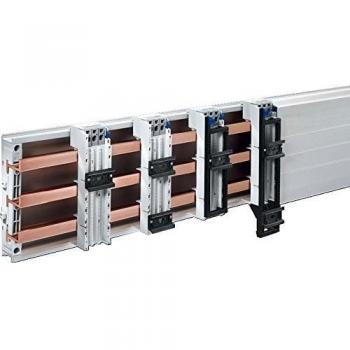32A Busbar Adapter Rittal OM-Adapter SV 9340.550 - 45mm x 208mm, Polyamide Gray (RAL 7035)