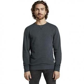 Tom Tailor Overdyed Basic Sweater Suéter, 10668, XL para Hombre