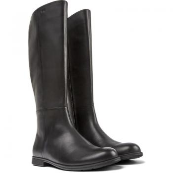 Botas Altas Camper K400451-001 para Mujer en Piel Color Negro
