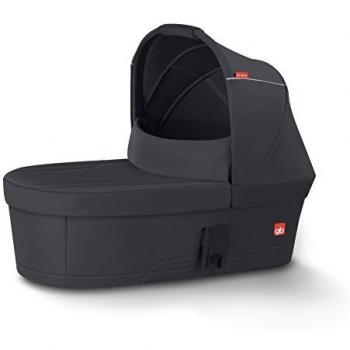 gb Gold - Capazo Cot, para cochecitos gb Beli 4, Beli Air4, Biris Air3 y Biris Air4, Silver Fox Grey