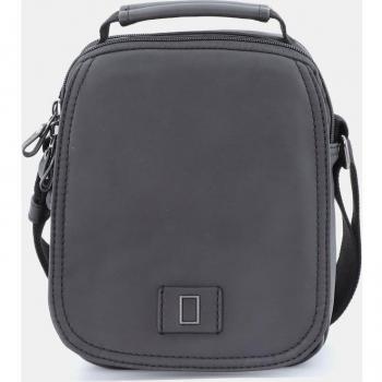 National Geographic Slope Bandolera Negra con Cierre de Cremallera y Asa Regulable 19x11,5x24cm