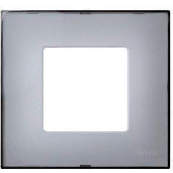 Simon 2700617-112 - Funda 1 Elemento Gris Translucido
