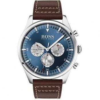 BOSS Men's Analogue Quartz Watch with Leather Strap 1513709