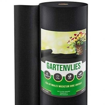 GardenGloss 50m² Tela Antihierba contra Las Malas Hierbas – Mallas Antihierba Resistente al Desgaste 50g/m² – Alta estabilización UV