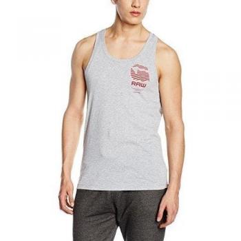 G-Star Raw, Rightrex r tanktop - Camiseta para hombre, color dk fig htr-906, talla M