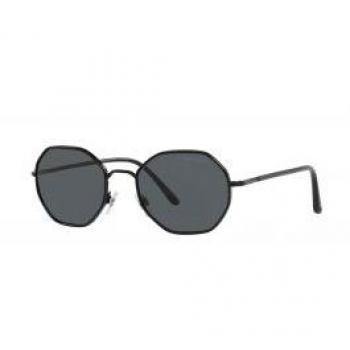 Giorgio Armani AR6112J Asian Fit Men's Sunglasses Black 52mm