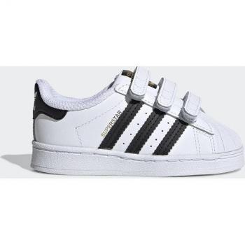 Zapatillas Casual de Bebés/Niños Adidas Originals Superstar CF I White Black