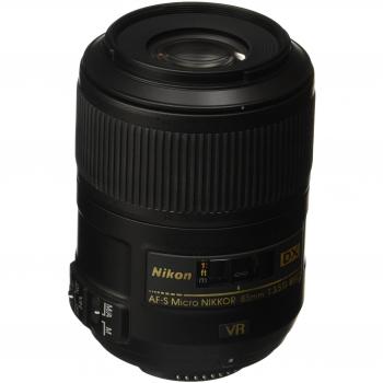 Nikon AF-S DX Micro Nikkor 85 mm f/3.5 G ED VR - Objetivo Macro Estabilizado para Cámara Réflex
