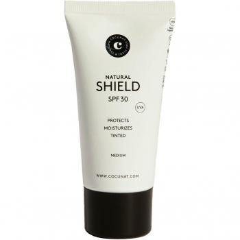Natural Shield SPF 30 - Tinted Facial Mineral Sunscreen, Biodegradable & Ocean-Friendly - 50ml