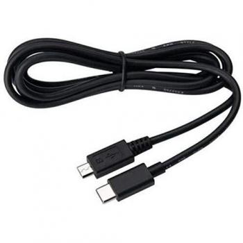Cable USB-C a Micro-USB Jabra de 1.5 m - Compatible con Engage 55/65/75, Negro