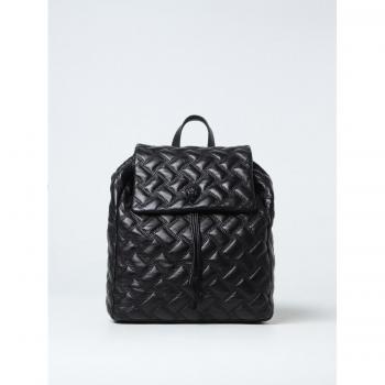 Kurt Geiger London Women's Quilted Leather Black Backpack - One Size