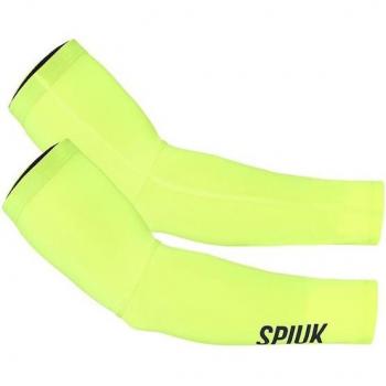 Manguitos de ciclismo unisex Spiuk XP amarillo fluor - XL-XXL