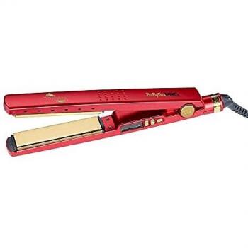 BaByliss Red Titanium Iron, Black, Standard