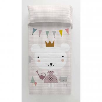 HACIENDO EL INDIO Colcha bouti Lady Cat Cama 105 cm