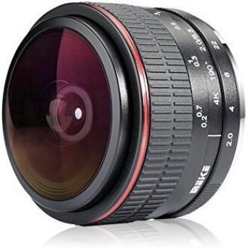 Objetivo Meike 6.5mm F2.0 Ojo de Pez para Nikon 1