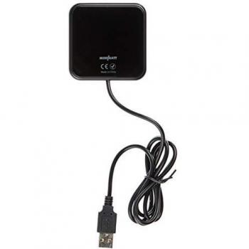 Cargador Inalámbrico MiniBatt XSlim 10W con Sistema de Micro Nano Succión - Negro