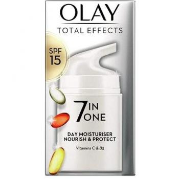 Crema Hidratante Antiedad Olay Total Effects 7 en 1 con SPF15 - 50 ml