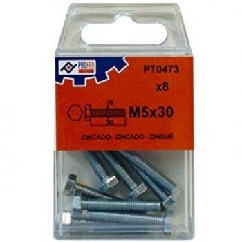 PROFER TOP - Tornillo Din933 C/Exag Zn C/8 Profer Top 5X30 Mm