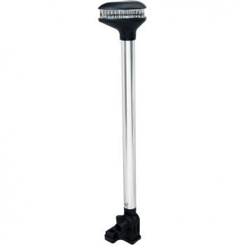 PERKO 1636DP0CHR Stealth Series LED Fold Down White All-Round Light - 13-3/8
