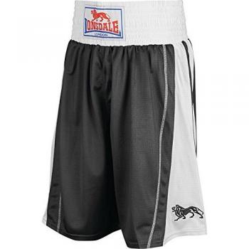 Lonsdale Performance, Calzonas de Boxeo para Hombre, Negro