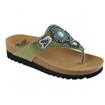 Zapato Scholl Taila Mule Bioprint Verde Talla 38