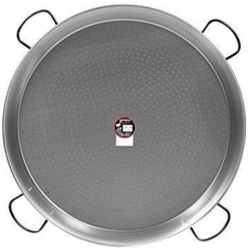 La Valenciana Vaello Campos Paellera Acero Pulido de 90 cm