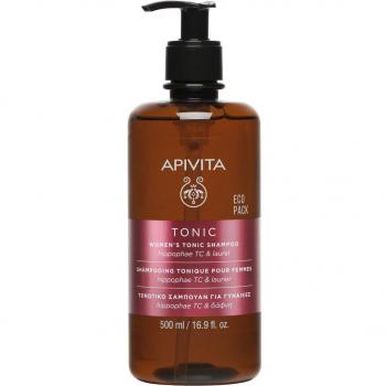 Apivita ECO PACK Women's Tonic Shampoo with Hippophae TC & Daphni 500ml